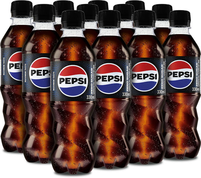 Pepsi Zero Sugar PET (12 X 1 X 330ml)