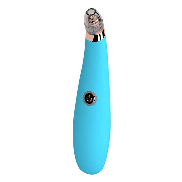 Blackhead Remover Vacuum Suction Cleaner - Blue