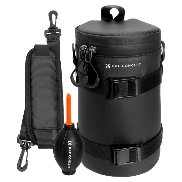 K&amp;F Camera Lens Pouch (X-Large) Weatherproof with Blower Bulb | KF13.203