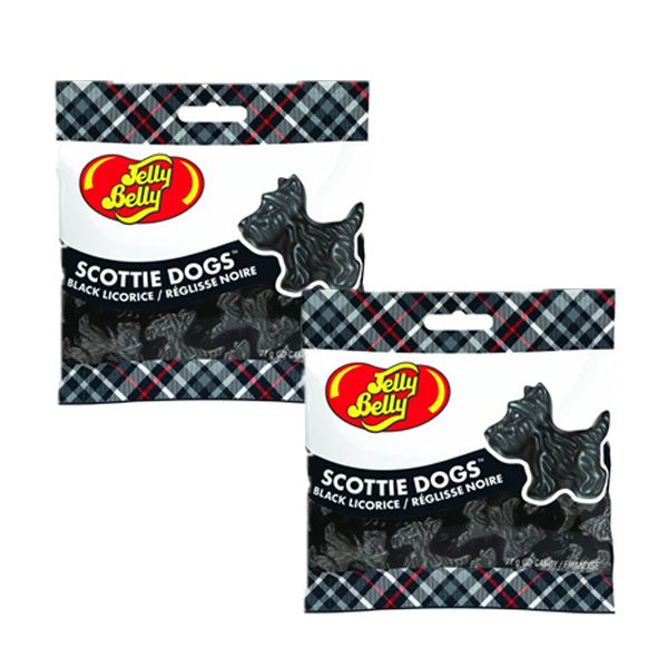 Jelly Belly Scottie Dogs Black Licorice 2 x 77g Shop Today. Get it