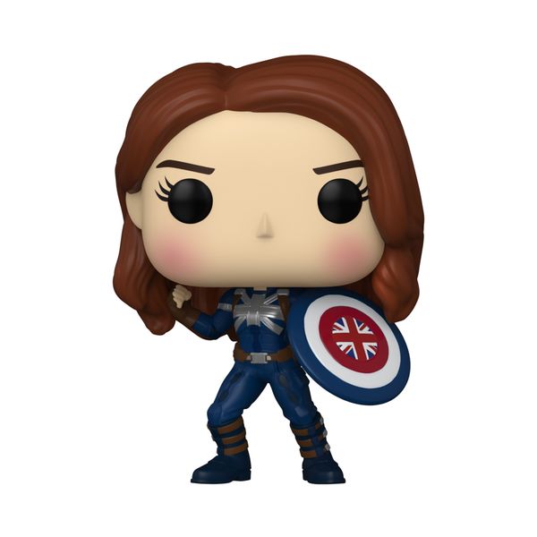 Funko Pop! Marvel: Marvel Studios What If…? Captain Carter Stealth Suit