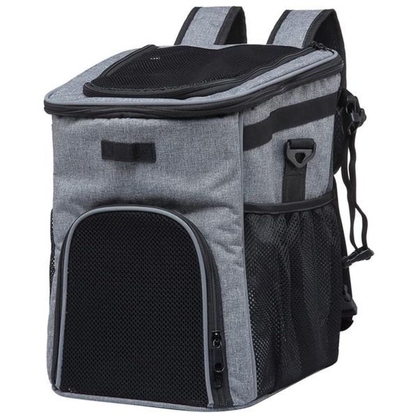 Dog Bike Basket Bag Expandable Foldable Easy Installation Dog Backpack