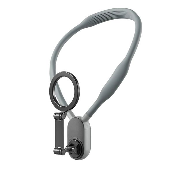 Wearable Magnetic Phone Neck Mount For Streaming, Vlogging &amp; Video Content