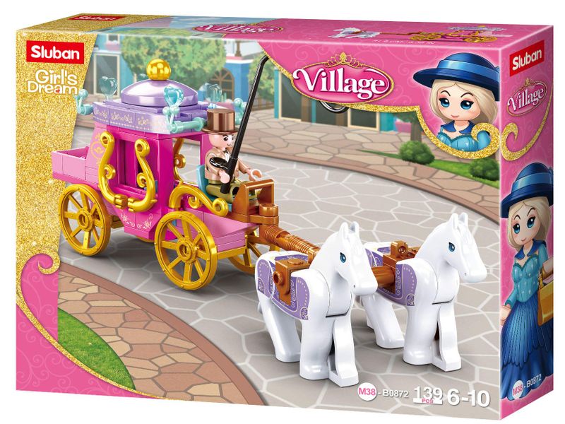 Sluban Girls Dream - Carriage 139 PCS