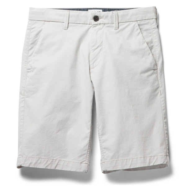Squam Lake Stretch Twill Straight Chino Short in White