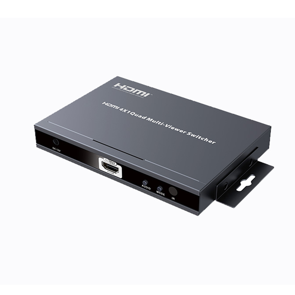 HDMI 4x1 Quad Multiviewer Switcher 1080p@60Hz