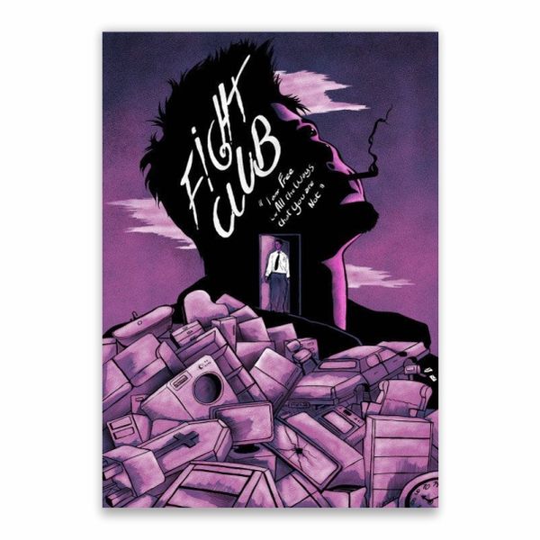 Fight Club Quote Poster - A1