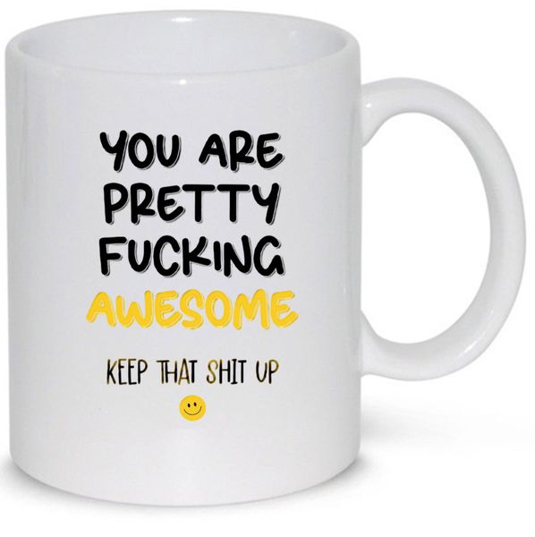 You're Pretty Birthday Christmas Anniversary Valentine Gift 11Oz Coffee Mug
