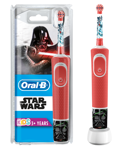 Oral-B Kids Vitality 100 Rechargeable Electric Toothbrush (StarWars)