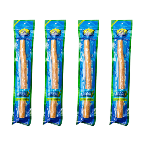 Miswak Natural Toothbrush 8 inch- Al Khair - 4 Pack
