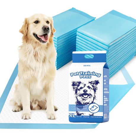 20Pcs XL Dog Training Pads, 60x90cm Ultra Absorbent Puppy Pee Pads, 60x90 Image