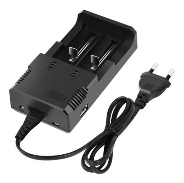 Universal Double Lantern Lithium Battery Charger