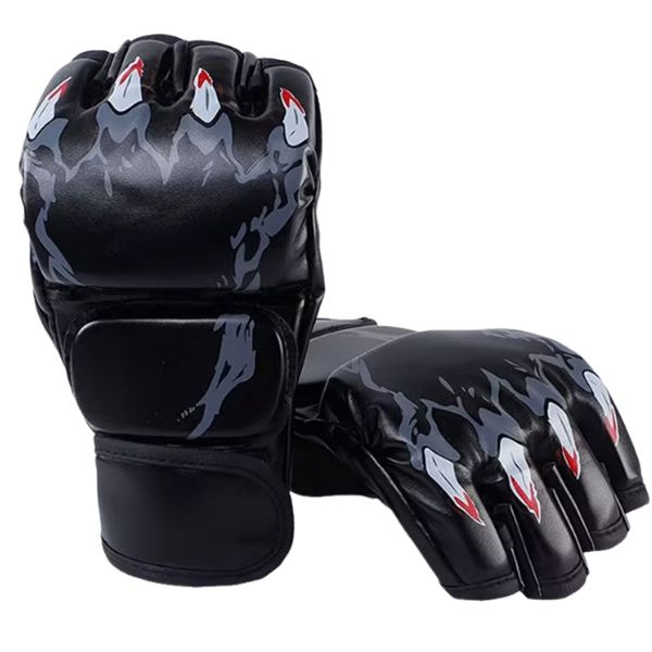 MMA Gloves Half Finger Boxing Fight Combat Gloves Martial Arts Men Women