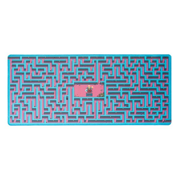 Gameration Maze - Desk Mat X-Large Anti-Slip Mouse Pad (80cm x 34.5cm)
