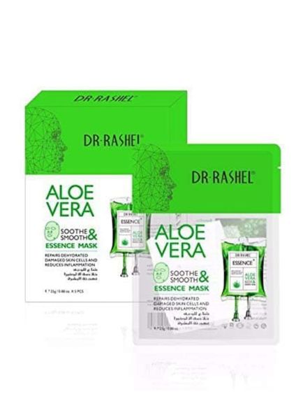 Dr Rashel Aloe Vera Sooth &amp; Smooth Essence Mask - 5 Piece
