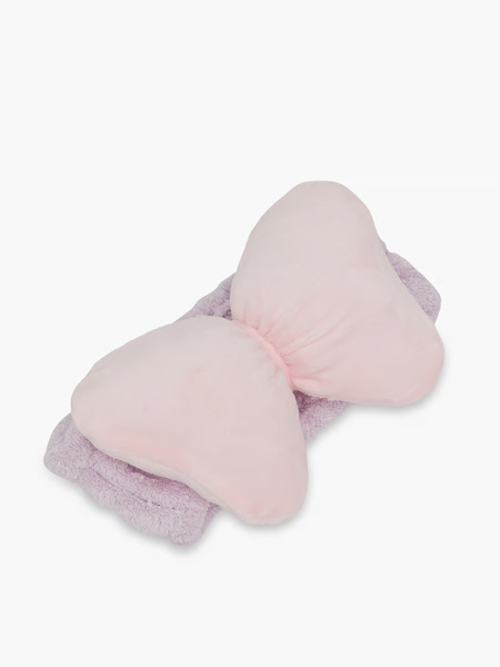 Plush Heart-Shaped Headbands x 2