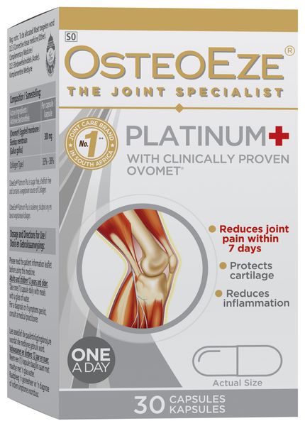 OsteoEze Platinum Plus Capsules 30's