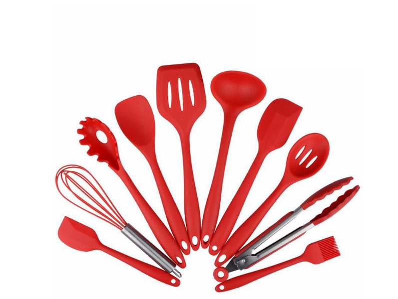 Woo 10 Piece Silicone Kitchen Set