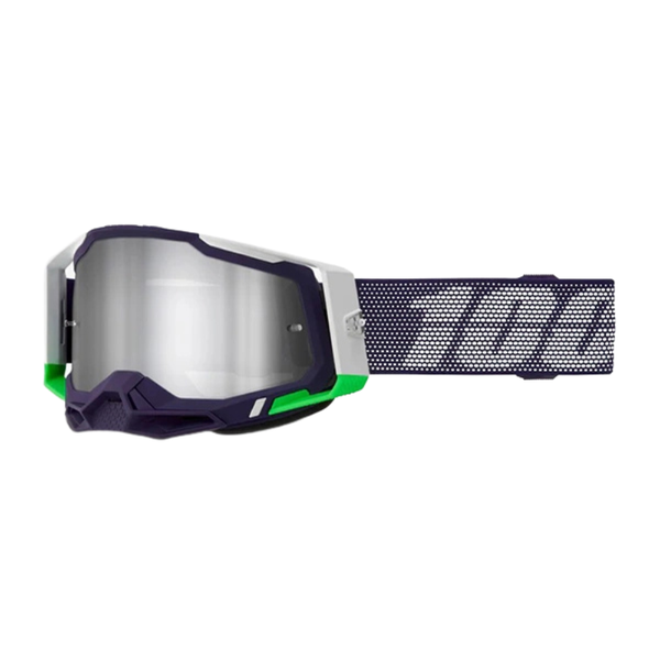 100% Racecraft2 Krakov Silver Mirror Goggle