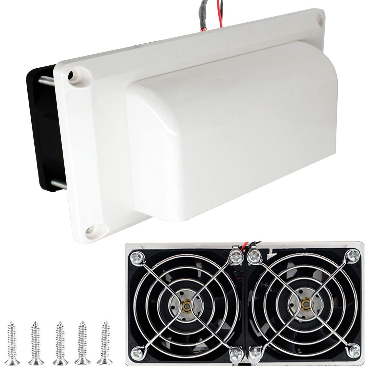12V 15W High Power Exhaust Fan, Air Vent Ventilation Fan, Side Vent Fan
