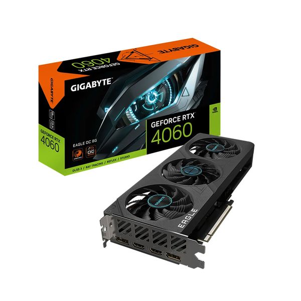 Gigabyte GeForce RTX 4060 EAGLE OC 8G GV-N4060EAGLE OC-8GD 8GB GDDR6