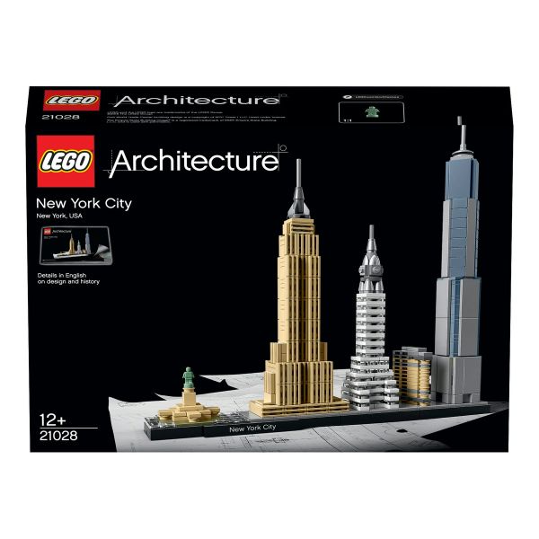 LEGO® Architecture New York City 21028 Building Toy Set - 598 Pieces