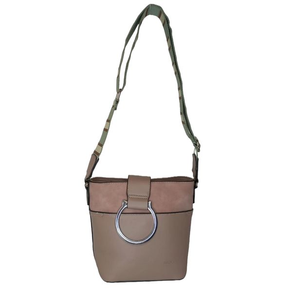 Enigma Shoulder Handbag Dirty Brown