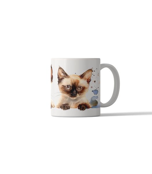 Cat Portrait 11oz DSG388 Printed Coffee Mug Gift