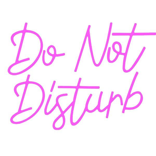 Do Not Disturb Neon Signs for Wall Decor, Busy Neon Sign USB