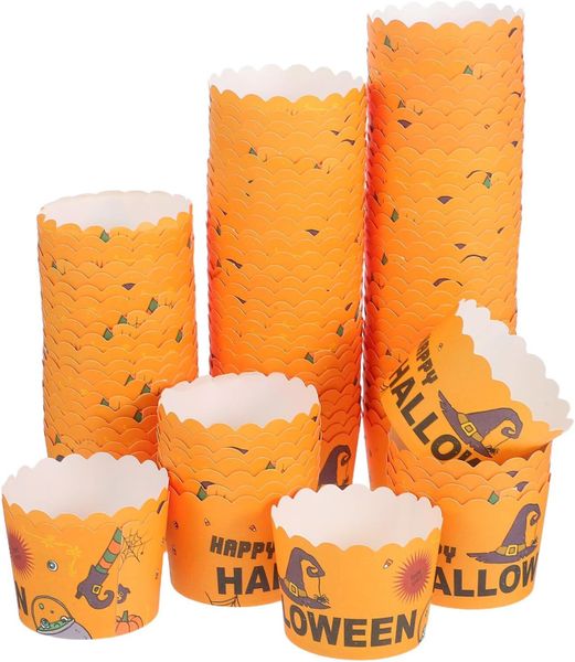Halloween Witch Hat Cupcake Liners Food Grade Baking Supplies