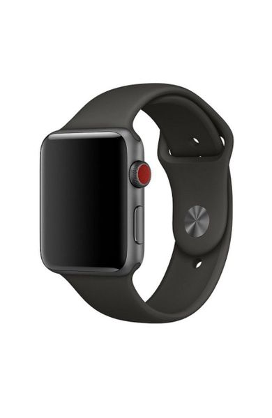 Silicon Watch Strap 42/44mm for Apple iWatch - Black