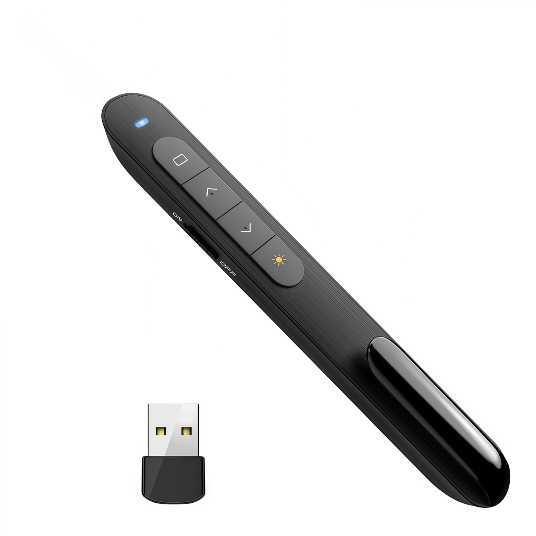 Laser Pointer Smart PPT Page Turning Pen Presenter With Laser Light 2 ...