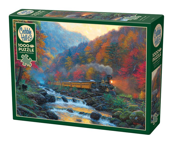 Cobble Hill Smoky Train 1000 Piece Puzzle