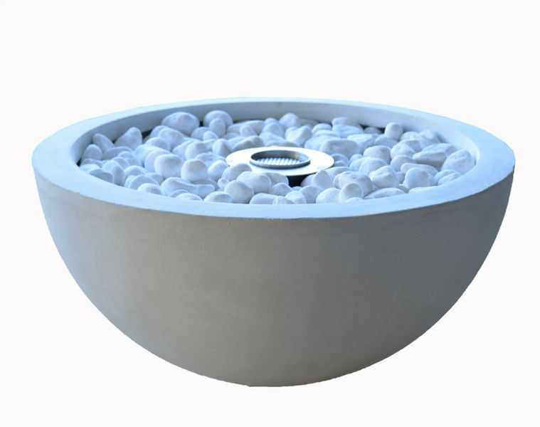 1green Large Bio-Ethanol Fire Pit- Charcoal