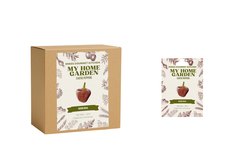 Chilli Grow Kit Complete - Cheiro Roxa Pepper + Seed pack