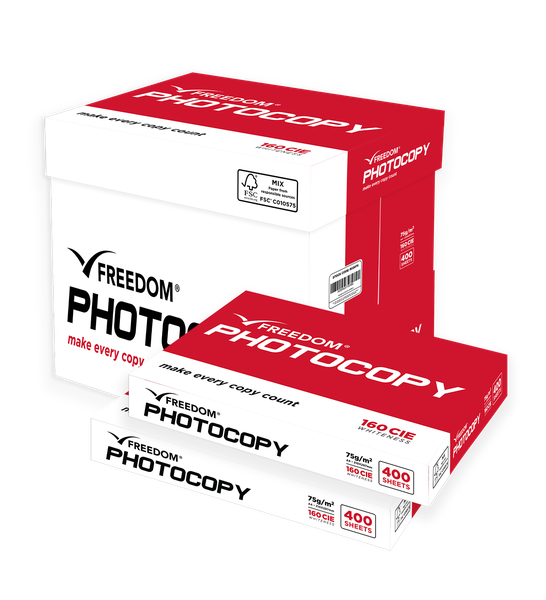 Freedom 75gsm A4 Box (5 x 400 White Sheets)