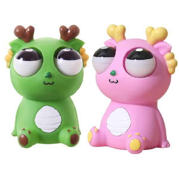 Eye Popping Dragon Funny Eyeball Burst Toys