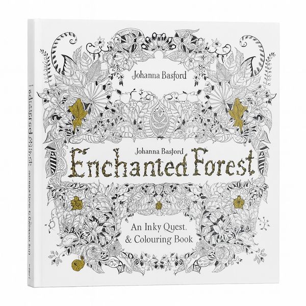 Colouring In Book Enchnted Forest