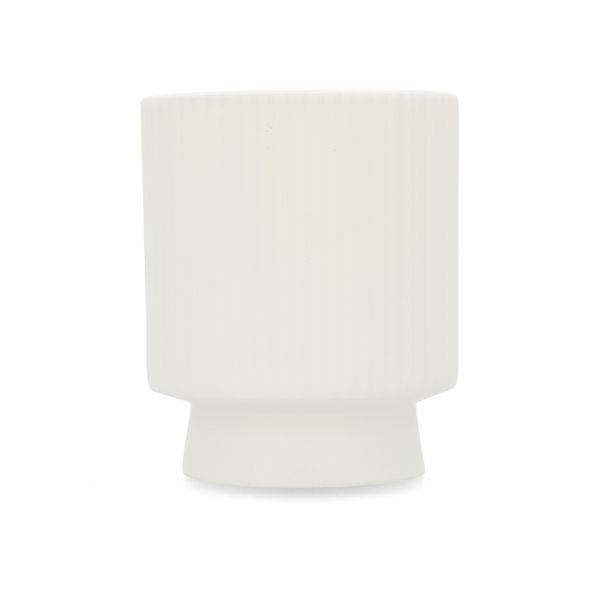 George &amp; Mason - Linea Ceramic Planter - White