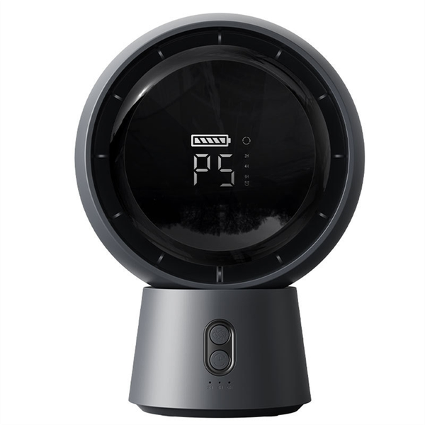Mini Portable Bladeless Air Circulating Fan (Gray) Compatible with None