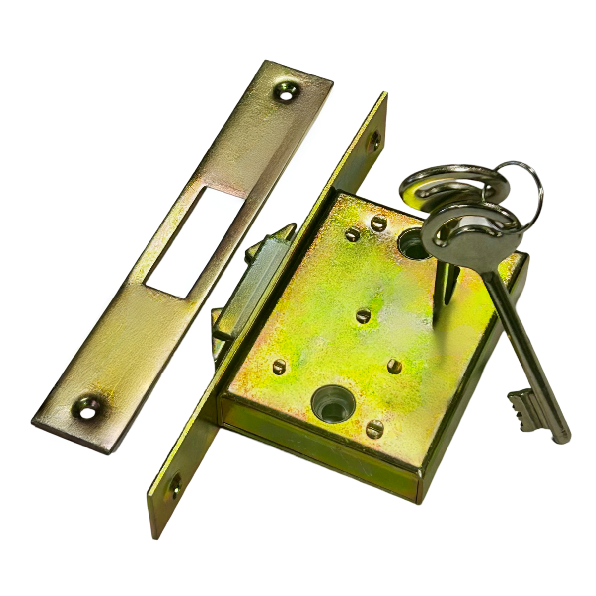 Wingbolt Lock for Wooden Doors with Keys