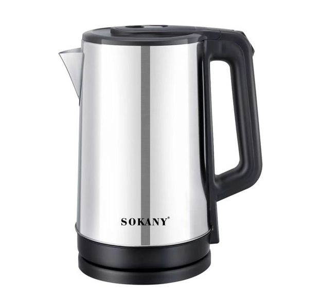 SK-SH-1060 Round Stainless Steel Electric Kettle (3L)