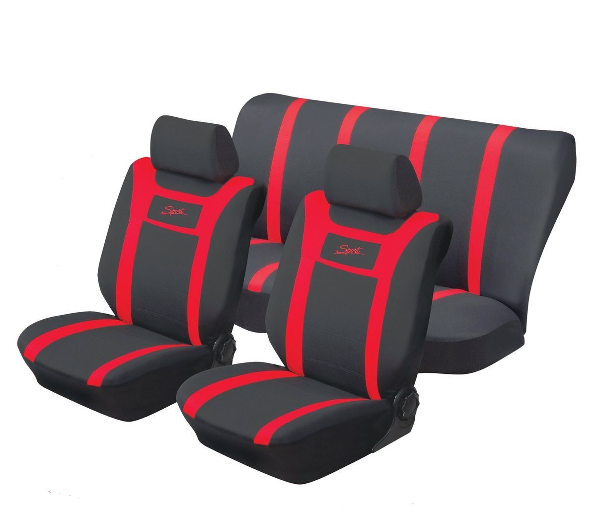 Polyester Car Seat Cover Set Red Buy Online in South Africa