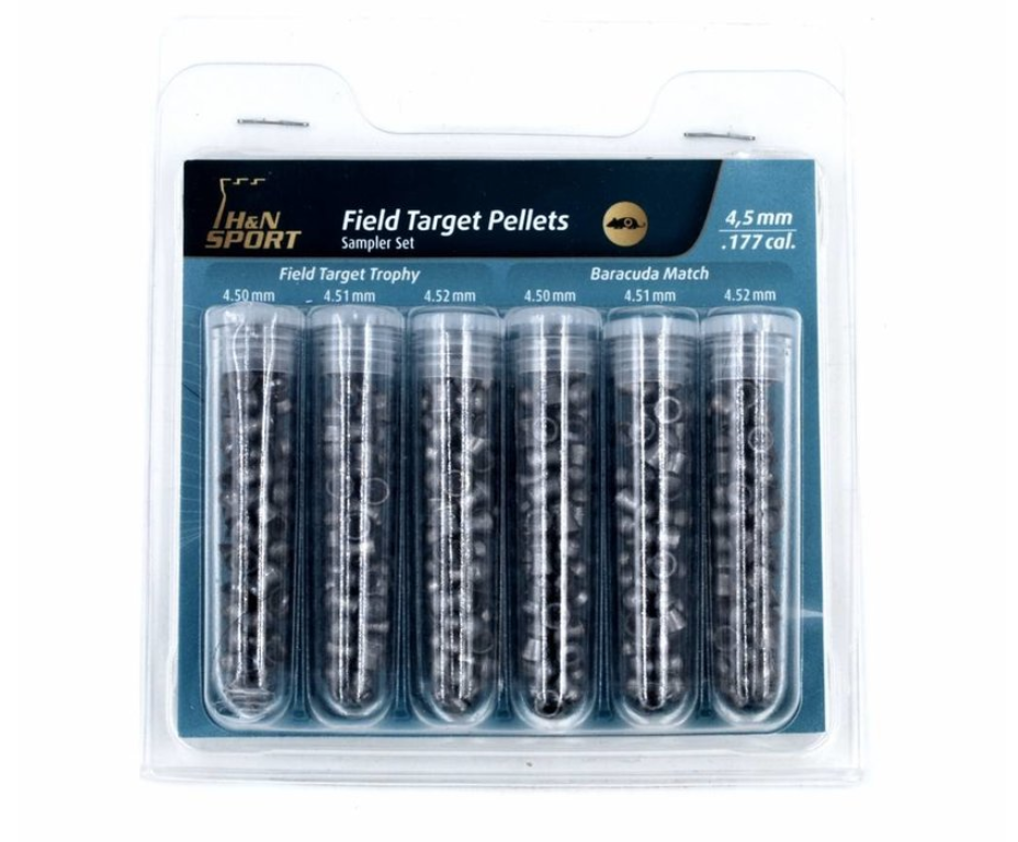 H&N Sampler Field Target 4.5mm Sample Pack Air Rifle Pellets Shop
