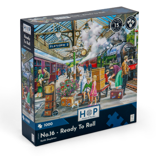 House of Puzzles - No.16 - Ready To Roll - 1000 Piece Jigsaw Puzzle