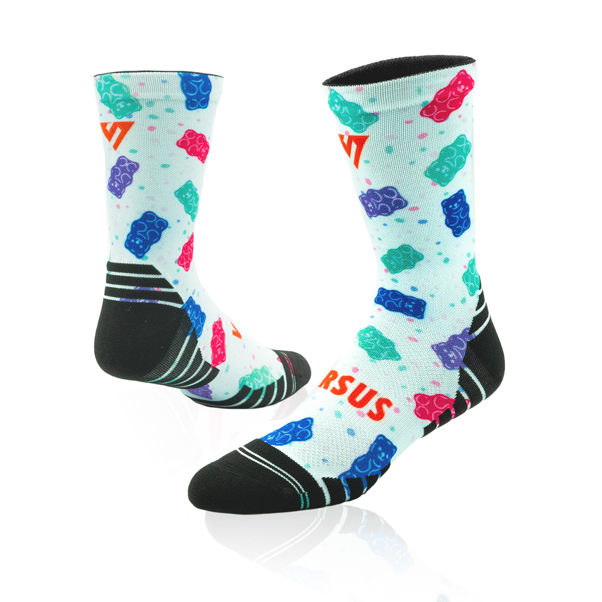 Versus Gummy Bear Active Crew Socks