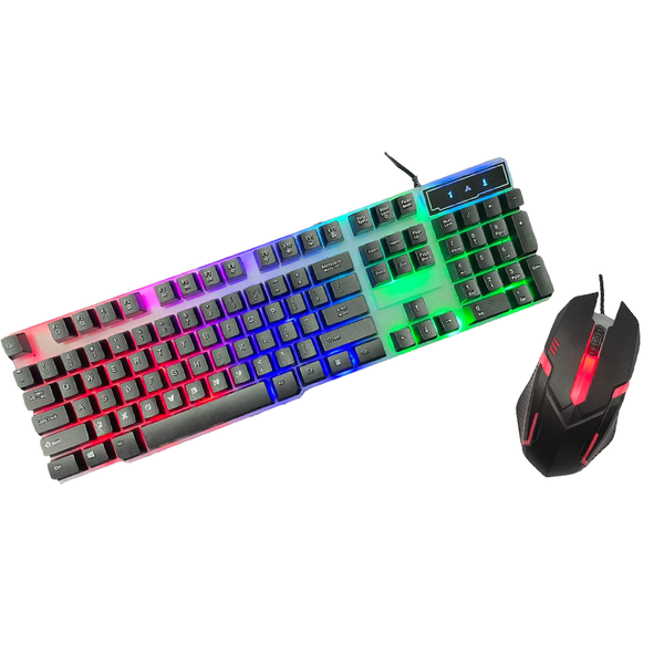 Wired RGB Budget Gaming/Office Keyboard and Mouse Combo