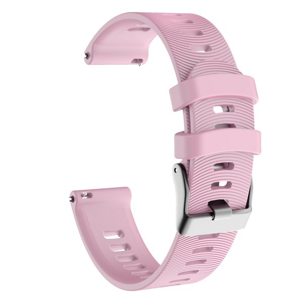 Silicone Strap for Garmin 645/245/Vivomove/S40-Pink