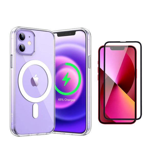 MagSafe Wireless Charge Clear Case &amp; Screen Protector for iPhone 11 Pro Max