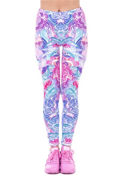 LaLa Leggings (Fanciful Flowers)